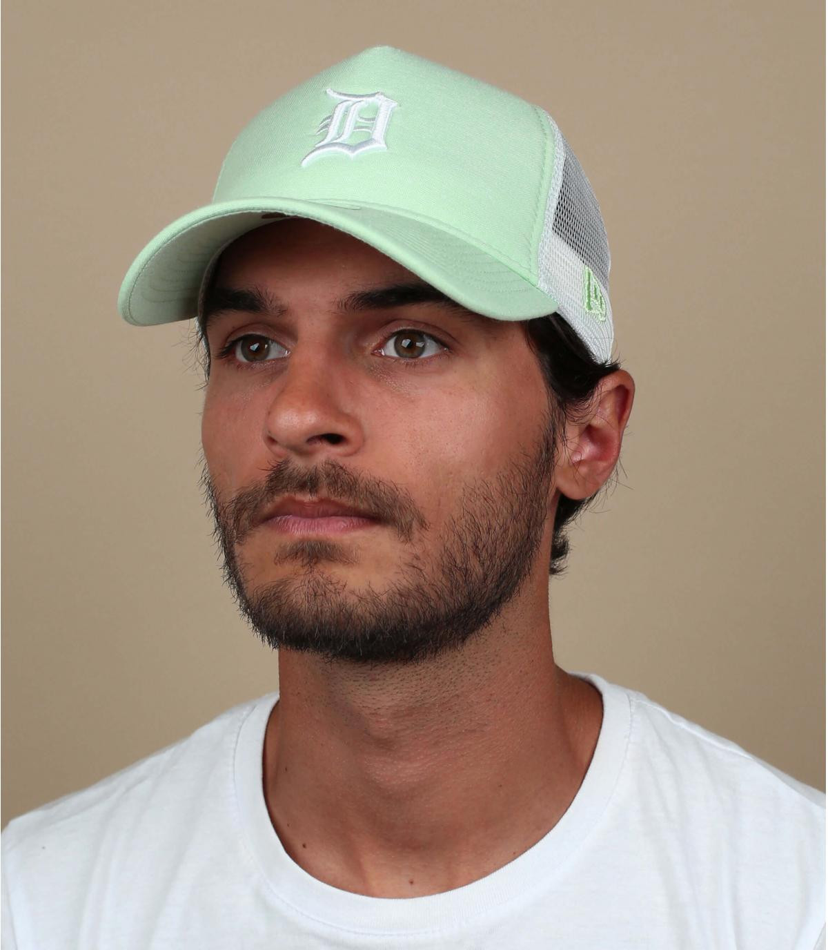 trucker D vert clair Trucker MLB Oxford Detroit mint